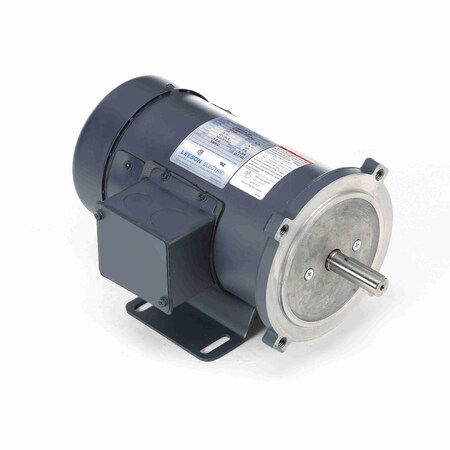 Leeson SCR Motor, 0.33 HP, 90 V, 1750 RPM, SS56C, TEFC 098004.00